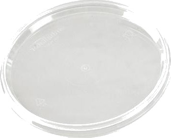 Låg Ø122 Mm Klar Til Plastbæger   27 Poser X 200 Stk./Karton