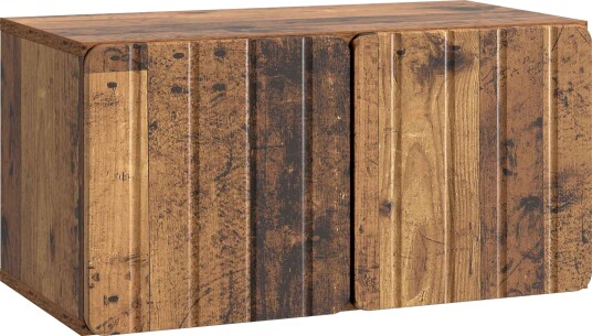  Vegghengt TV skap Gammelt tre 59,5 x 31 x 30 cm Konstruert tre