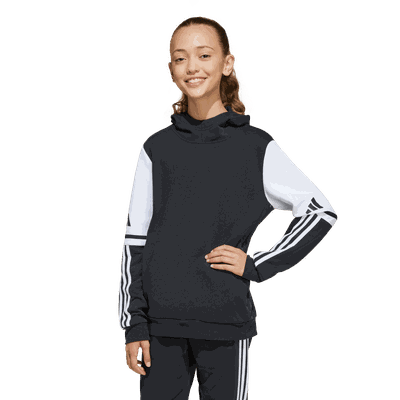 Adidas Squadra 25 Sweat Hoody treningsgenser junior Black 152 Adidas Squadra 25 Sweat Hoody treningsgenser junior Black 152