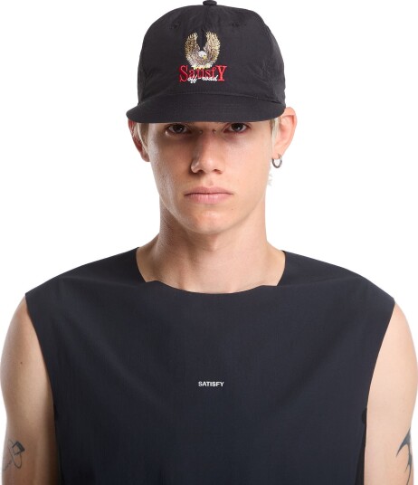 Satisfy FliteSilk 5 Panel Cap Black Eagle