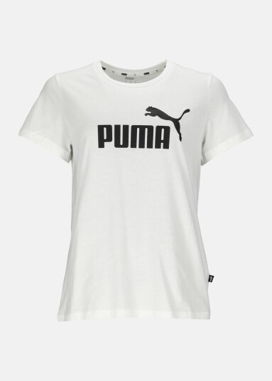 Puma Ess Logo Tee Puma White Xs T-Shirts