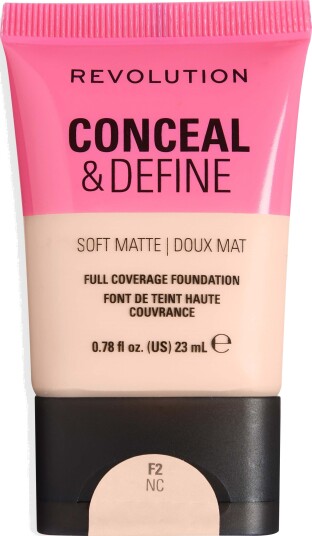 Revolution Beauty London Conceal and Define Soft Matte Tube Foundation
