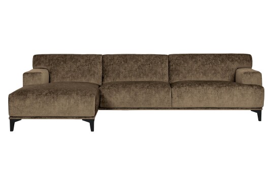 Furninova Rocco sofagruppe Rubens taupe Kombination 4 Venstre Brun