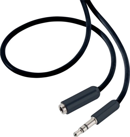 Speaka Professional Sp 7870472 3.5Mm Hankjønn 3.5Mm Hunkjønn 5 M Sort