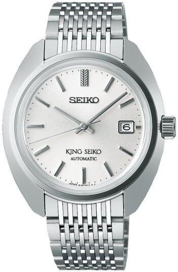 Seiko Herreklokke SJE109J1 King Sølvfarget/Stål Ø39.4 mm