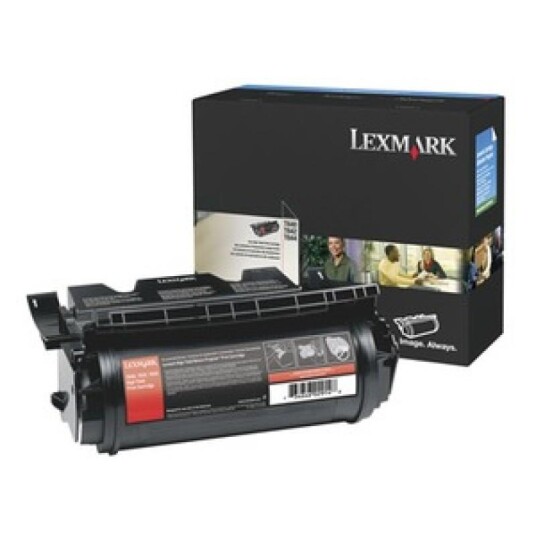 LEXMARK Høy ytelse svart original tonerpatron