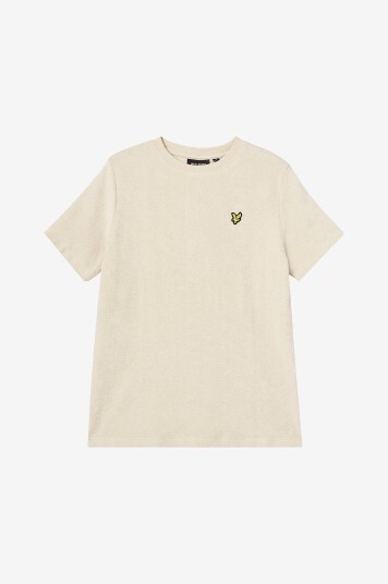 Lyle & Scott T skjorte Towelling T shirt Beige
