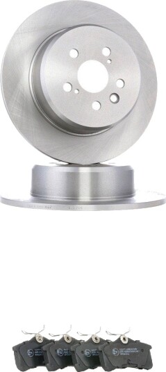 Bremseskiver og -klosser RIDEX 3405B3341
