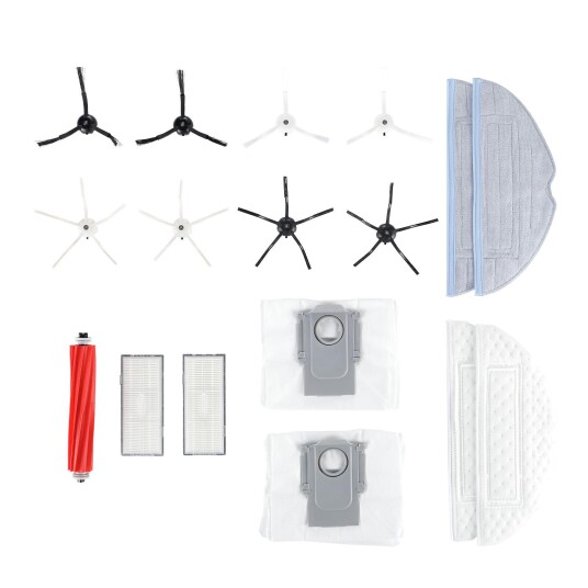 Nordic Quality Tilbehørssett 17 deler til Roborock S7/S7+/T7S/T7 Plus/T8 Plus/G10/G10S/G10S Pro Nordic Quality Tilbehørssett 17 deler til Roborock S7/S7+/T7S/T7 Plus/T8 Plus/G10/G10S/G10S Pro