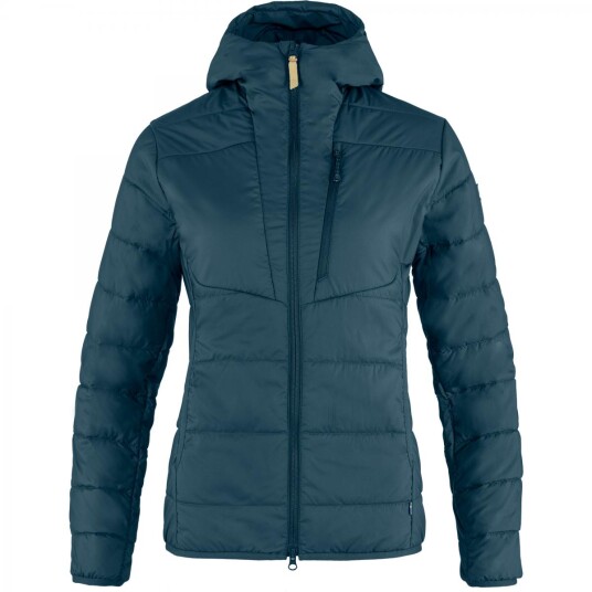 Fjellreven  Keb Padded Hoodie W Dame 570 Mountain Blue L