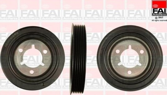 FAI AutoParts FVD1012 Remskive, veivaksel