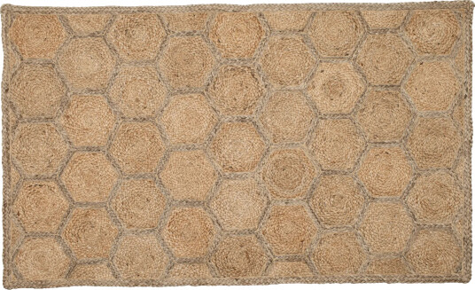Dixie Elin gulvteppe Honey comb natural 90x150 cm