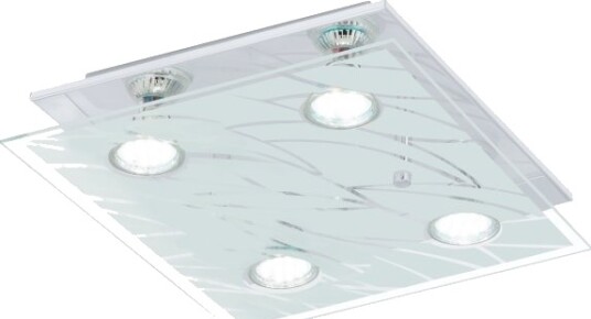 Eglo Farella Taklampe 6X3w 290X290 Krom Eglo Farella Taklampe 6X3w 290X290 Krom