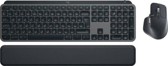 Logitech MX Keys S Combo Tastatur & Mussett UK Engelsk Svart 920-011613