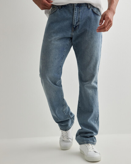 Woodbird WBJay Doone Jeans Straight leg jeans Blå