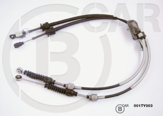 B CAR 001TY003 Kabel, girmekanisme