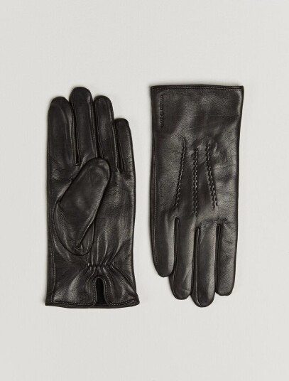 Tiger of Sweden Garvin Leather Gloves Espresso