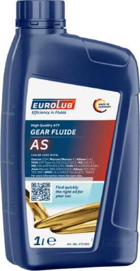 Transmisjonsolje EUROLUB Gear Fluide AS 1L