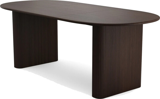 Noira uttrekkbart spisebord 160/220x100cm - Røkt eik