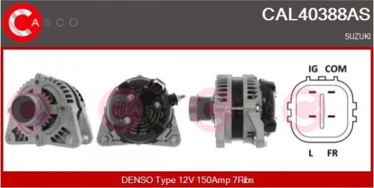 Dynamo CASCO CAL40388AS Dynamo CASCO CAL40388AS