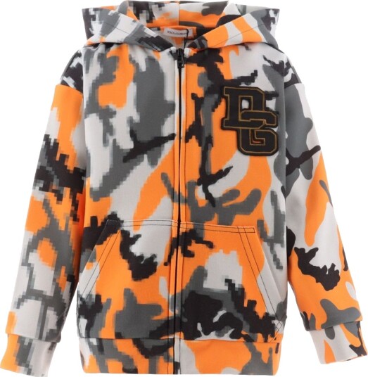 Dolce & Gabbana Cardigan m. Hette   Gjenfødt til å leve   Oransj   Dolce & Gabbana   6 år 116   Cardigan Grå Oransje
