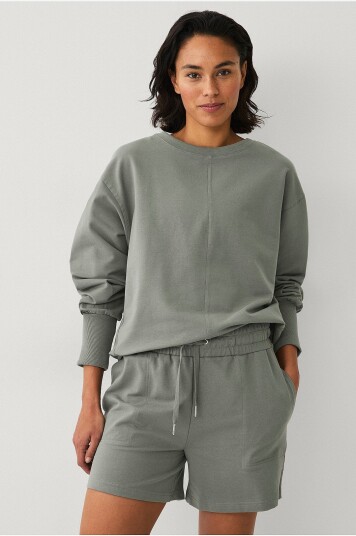 Ellos Studio Sweat Crewneck Soft Grå