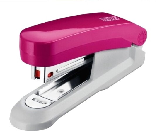 Novus Hektemaskin Novus E15 Rosa Startpakke Med Stifter Nr. 10 020 1762