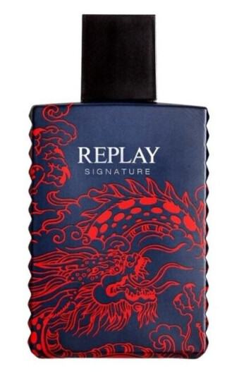 Replay Signature Red Dragon Eau de Toilette 100ml for Herre