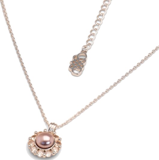 Lily and Rose Miss Sofia necklace - Pink topaz pearl