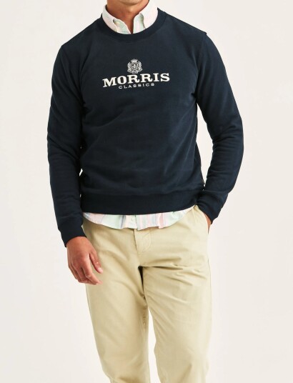 Morris Brian Sweatshirt Navy XS