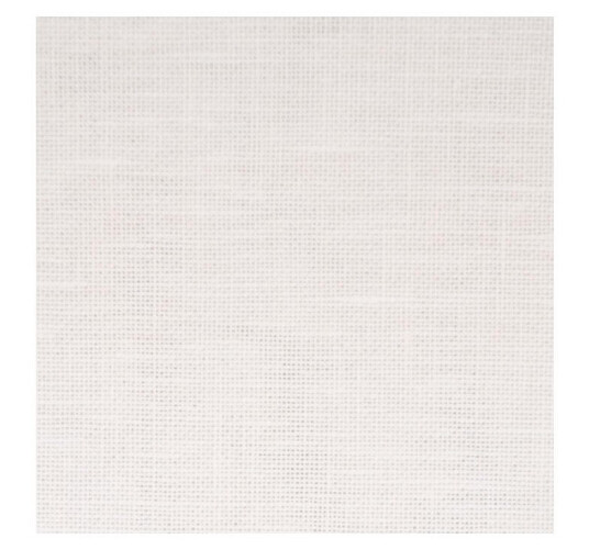Linlerret, hvit 12tr/cm, 140cm bred