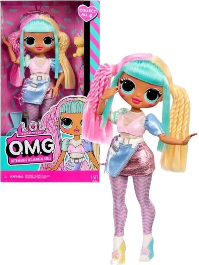 Lol Surprise Omg Entry Doll Candylicious Motedukke Med Antrekk Og Tilbehør