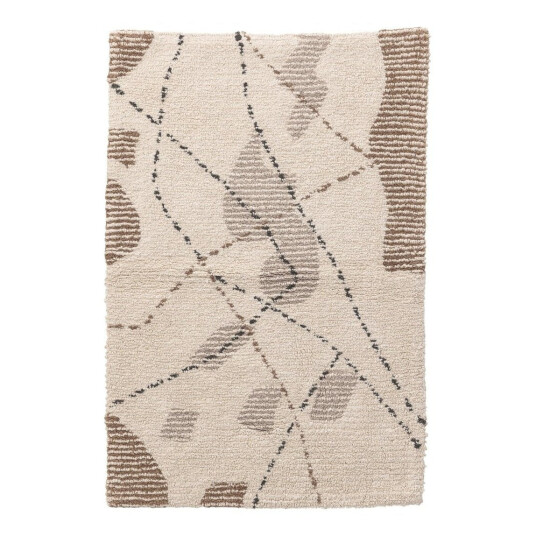 Venture Design Paul teppe Ivory 90 x 60 cm Hvit