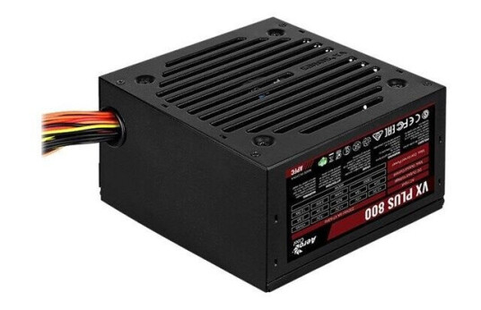 AeroCool VX PLUS 800 (PSU) - 800 Watt - 120 mm - 80 Plus
