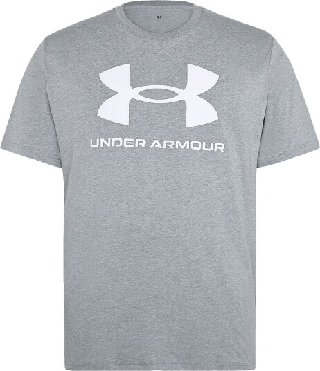 Under Armour Ua Sportstyle Logo Update Ss Grey M