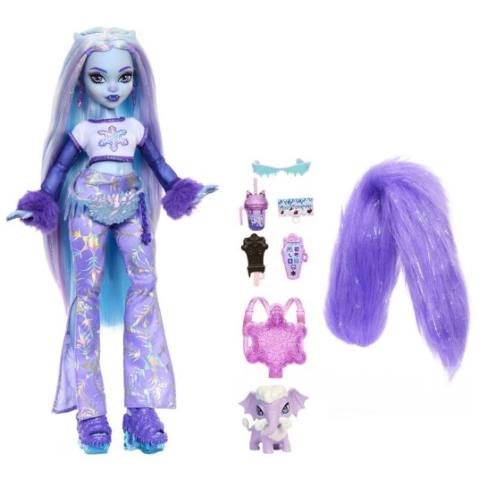 Mattel Dukke Abbey Bominable Kjæledyr Artikulert Mattel Dukke Abbey Bominable Kjæledyr Artikulert