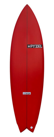 Pyzel Happy Twin 5.8 27.90L PU Futures » Best Pris på Prisradar.no