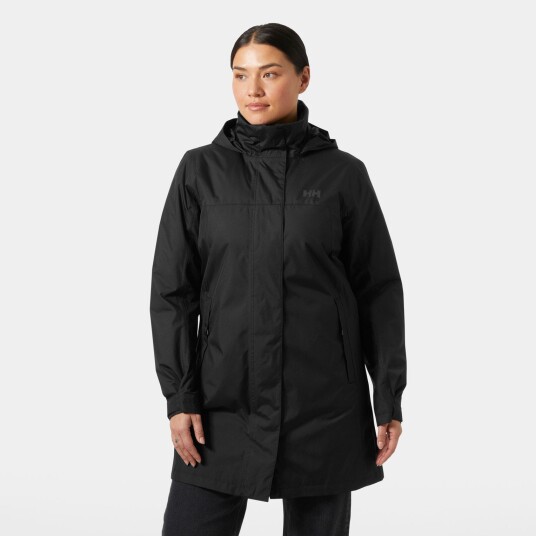 Helly Hansen Vancouver Insulated Raincoat Dame Svart M