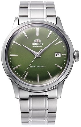 Orient Herreklokke RA AC0M09E30B Bambino Grønn/Stål Ø38.4 mm