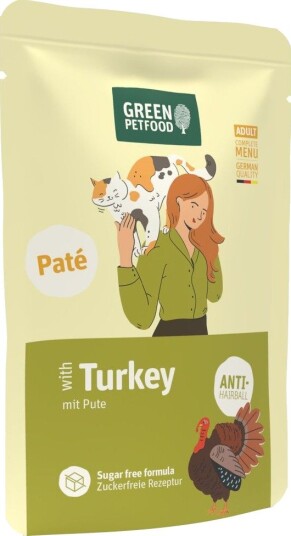 Green Petfood våtfôr Adult Paté Mono Protein Kylling 8 x 85 g