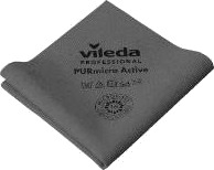 Mikrofiberklud Purmicro Active 38X35cm Grå Pva,20 Pk X 5 Stk/Krt