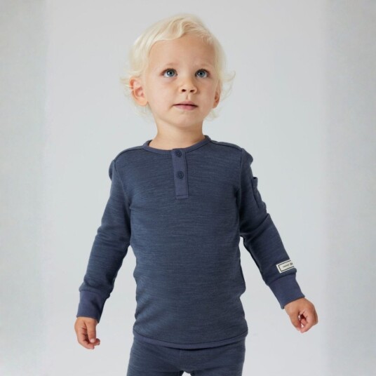 Name It Trøye i Ull og Bambus Wyla Ombre Blue 104