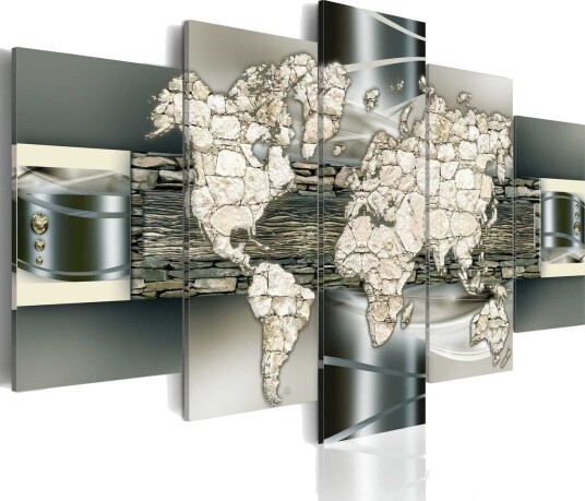 Bilde See The World In Stone 100x50 Artgeist sp. z o. o.