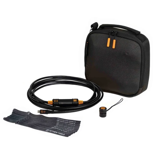 Tether Tools Starter Tethering Kit Optima. Rett. Svart