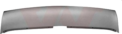 Tildekning, frontspoiler VAN WEZEL 0682701
