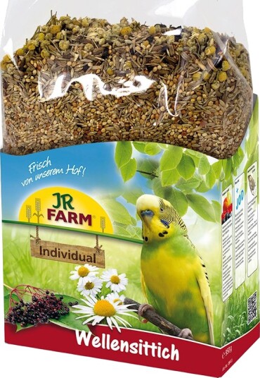 Jr Birds Jr Farm Individual Undulat Dobbelpakke 2 X 1 kg Jr Birds Jr Farm Individual Undulat Dobbelpakke 2 X 1 kg