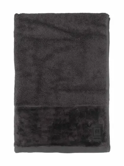 Halvor Bakke Clifton håndkle 50x100 Grå / Plum kitten