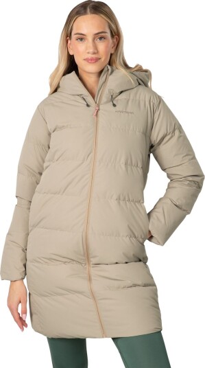 Kari Traa Julia Parka Dunjakke Dame Beige XS