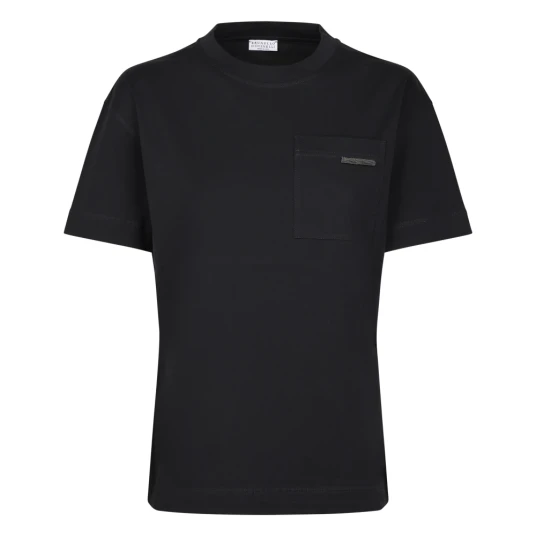 Brunello Cucinelli Dame Topper Svart XS,