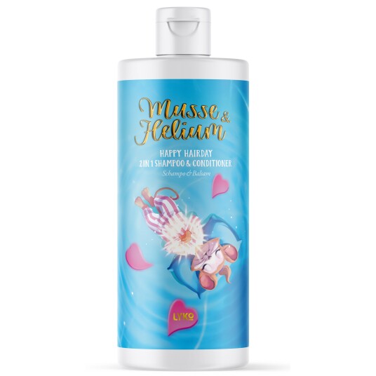 By Lyko Musse & Helium 2 in 1 Schampo Balsam 400 ml